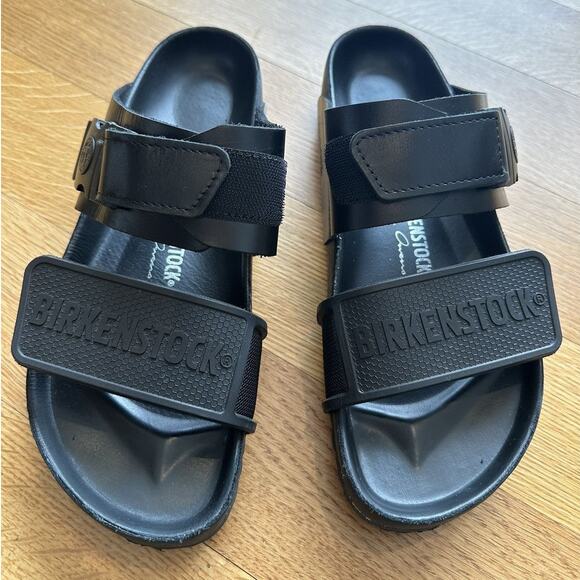 Rick Owens x Birkenstock Rotterdam Slides Black Men size EU 42 - Picture 6 of 7